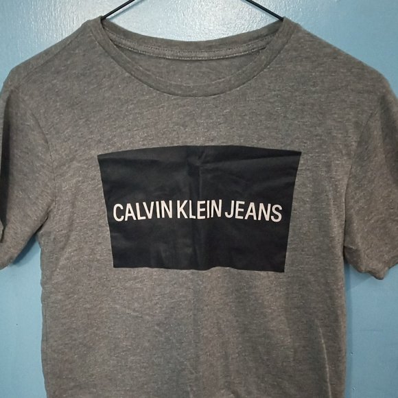 Grey Calvin Klein t-shirt - Picture 1 of 1